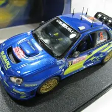 I XO 1:43 Su baru impreza WRC#5 2005 литая модель автомобиля металлические игрушки подарок на день рождения для детей