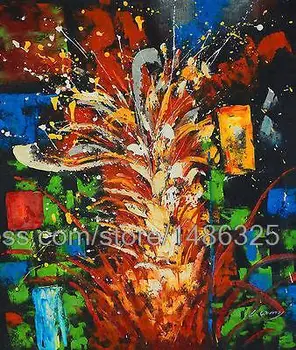 

Oil Painting Abstract Colour Contrast Modern Art Hand Painted Living Room Wall Pictures Banksy Classic Oil Paintings Living