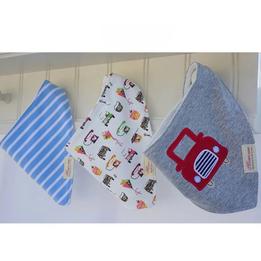 3Set-Baby-Bibs-Bandana-100%-Cotton-Double-Layers-Drool-Bib-Child-Boys-&Girls-Fashion-Triangle-Bibs-Bandana-Infant-Towel-T0053 (2)