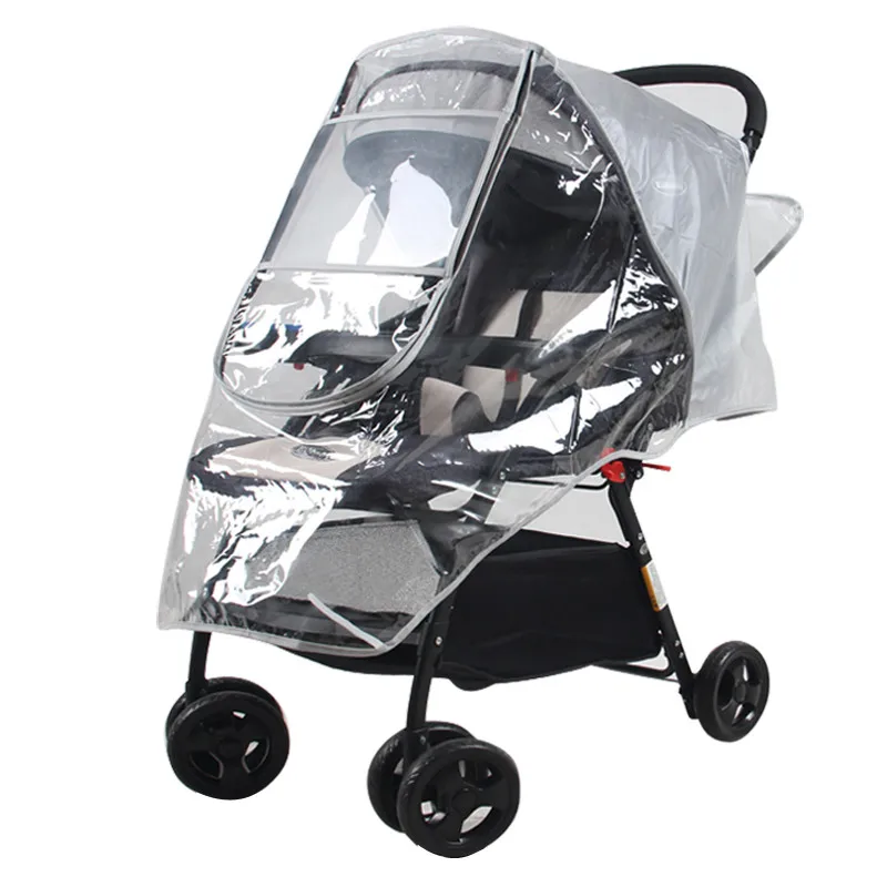 Kids Baby Stroller Black Rag Anti UV Shade Sun /& Rain Protective Cover