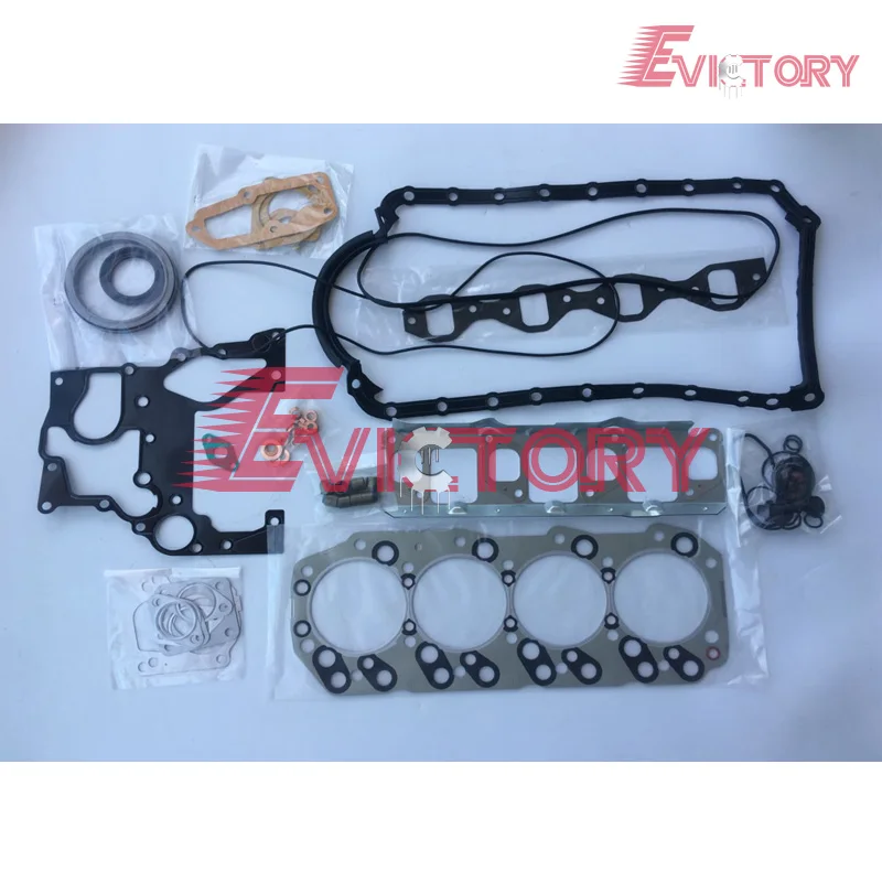 

For Isuzu D-MAX 600P engine repair 4JH1 4JH1T full gasket kit/engine gasket kit/cylinder head gasket kit Metal type