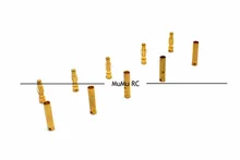 10 pairs/Lot Gold Bullet Banana Connector plug 4.0 mm Thick Gold Plated For RC ESC Battery Quadcopter Drone Multicopter