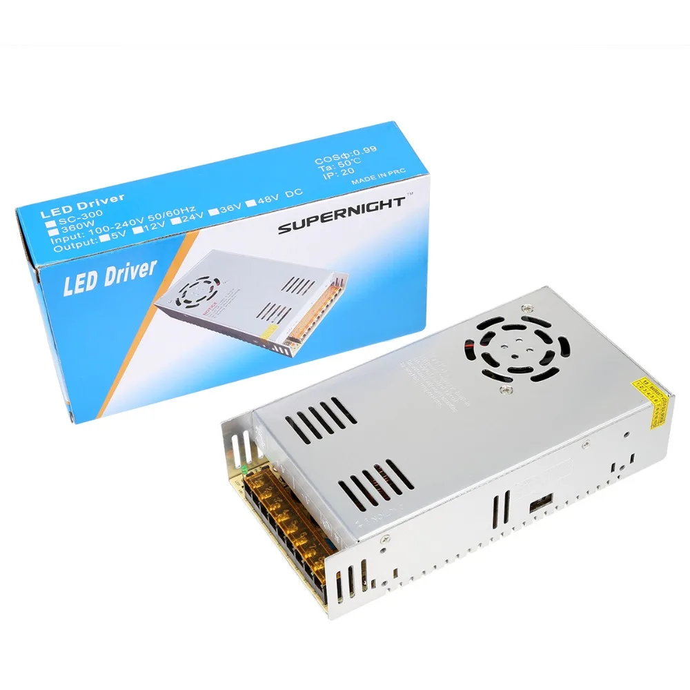 Fuente de alimentaci/ón LED 12V convertidor de voltaje LED Interruptor regulado Convertidor de voltaje CA//CC Controlador LED 5A Fuente de alimentaci/ón de interruptor regulado universal