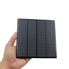 12 В 3 Вт 250мА солнечная панель портативный мини Sunpower DIY модуль панели системы для светильник на солнечных батарейках игрушки телефон зарядное устройство солнечных батарей
