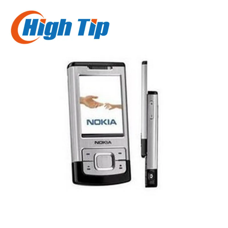 unlocked Nokia original 6500S 6500 Slider mobile phone with 3 15MP Camera Bluetooth 3G Bluetooth free