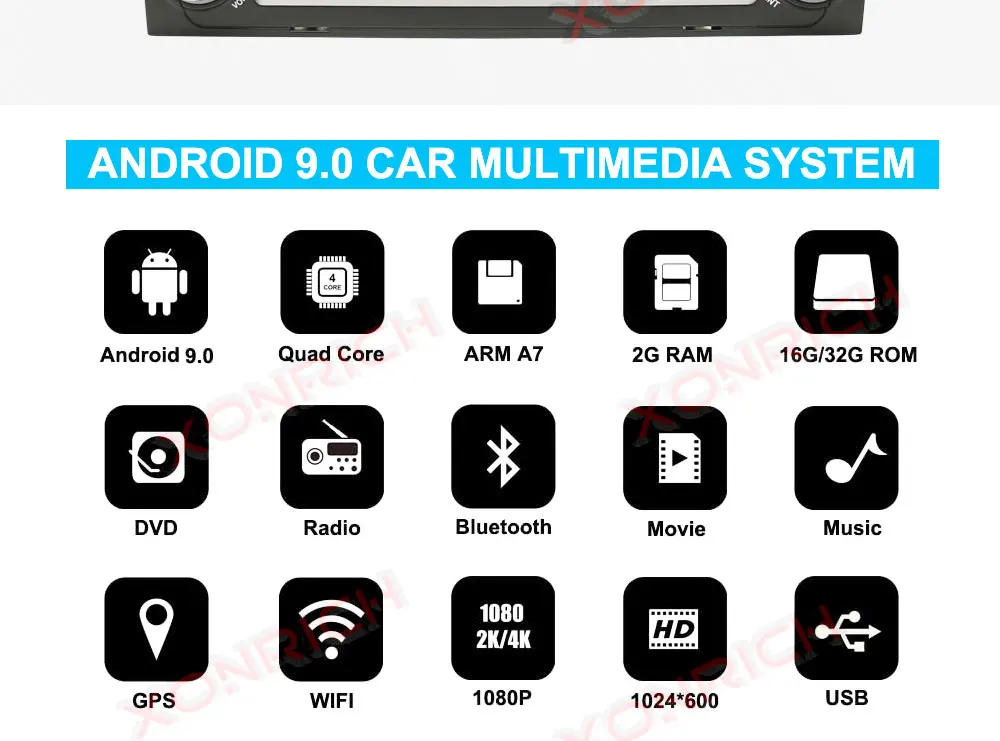 Clearance Autoradio 2Din Android Car Stereo DVD Player For Audi 2010 A3 8P/A3 8P1 3-door Hatchback/S3 8P/RS3 Sportback Car Radio GPS Navi 2