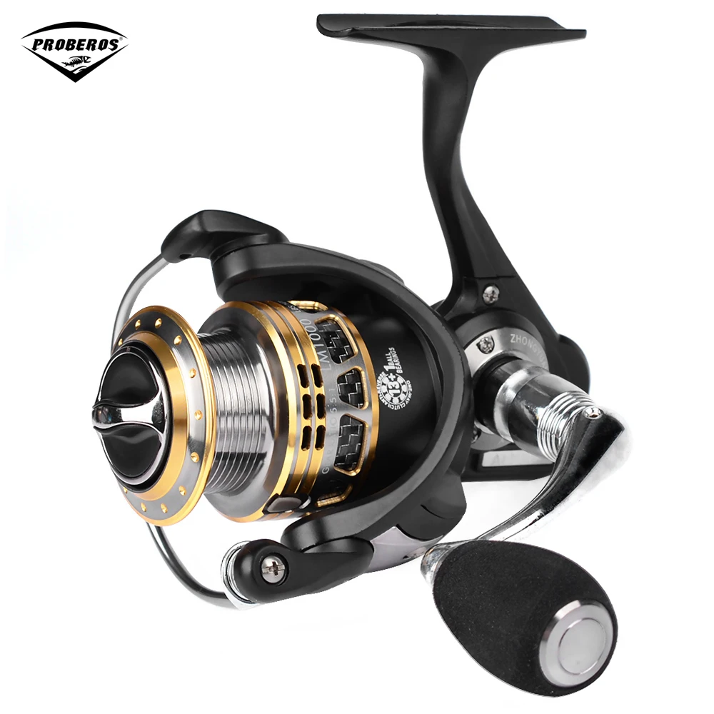 

PRO BEROS 13+1BB 5.5:1 Lightweight Spinning Fishing Reel Full Metal Fishing Reel Spool Fishing Spinning Reel Fishing Tackle
