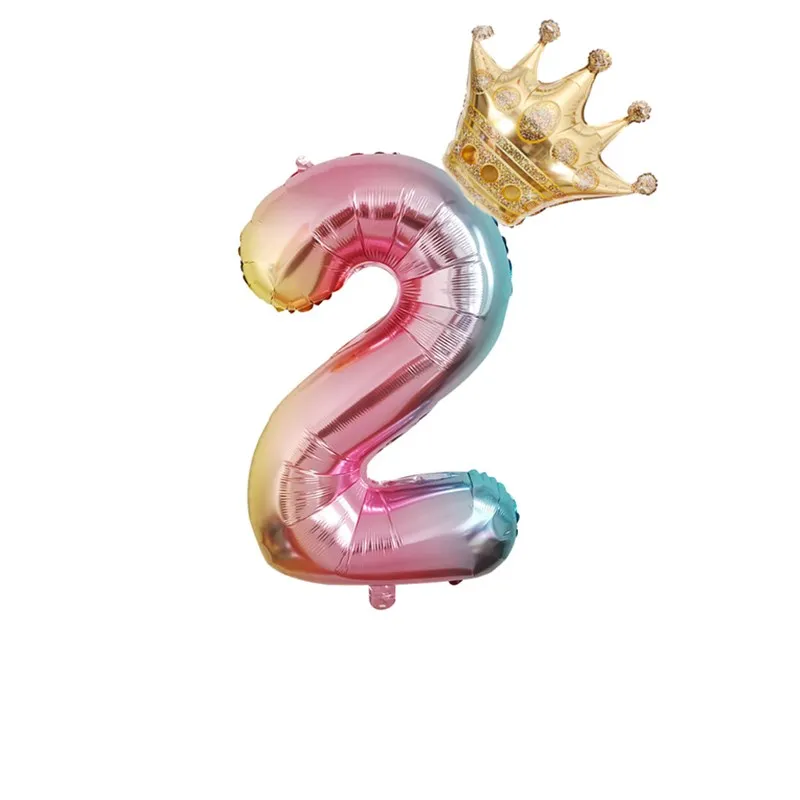 2pcs-Gradient-Color-Happy-Birthday-Decorations-Foil-Balloon-Rainbow-32inch-Number-Crown-Balloons-Wedding-Party-Baby (3)