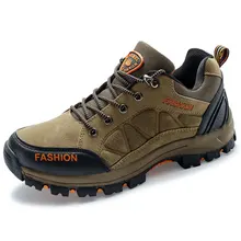 Hiking Shoes Men Breathable Antiskid Waterproof Comfortable Trend Boots Mountain Climbing Outdoor Trekking Sports Sneakers