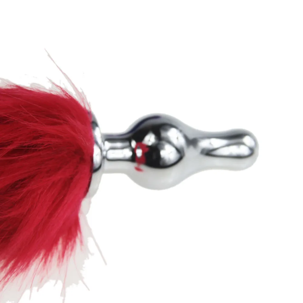 hh080 rainbow fox tail anal plugs (34)