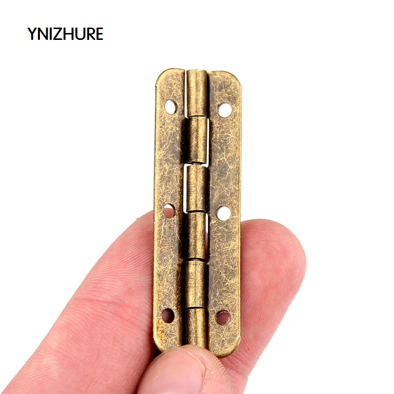 50 шт. деревянные петли с 6 отверстиями х15 мм|furniture hinges|hinges for jewelry boxeshinges blum |