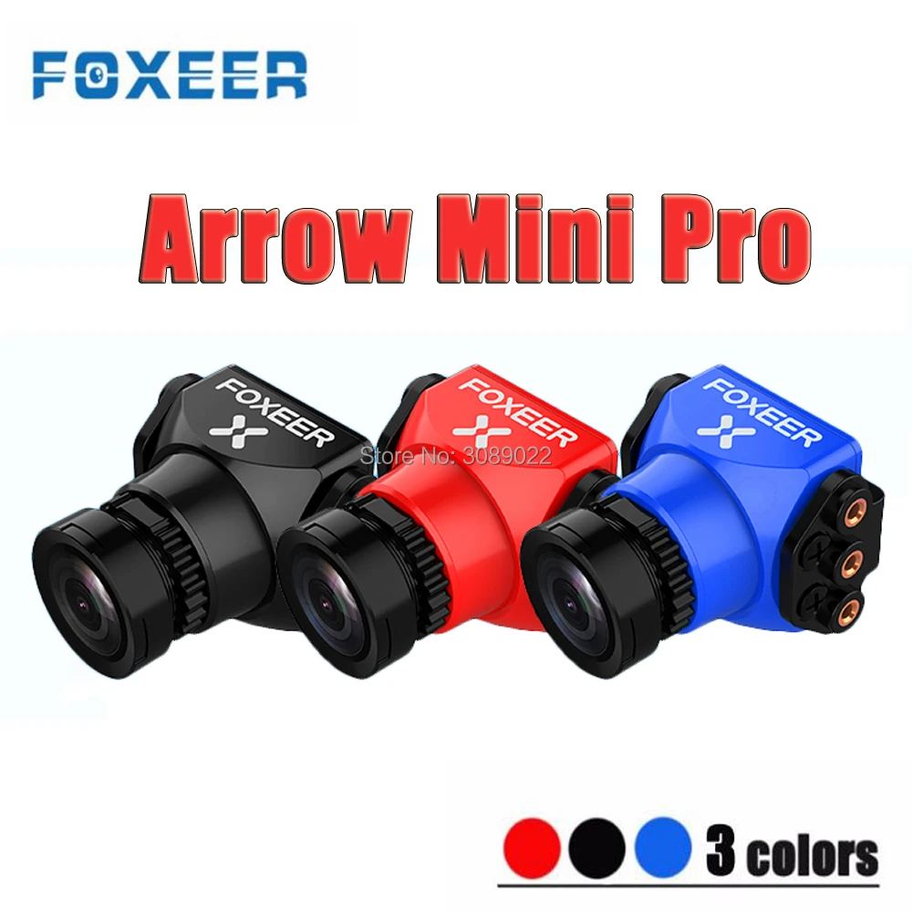 

Foxeer Razer Mini / Razer Micro 1200TVL PAL/NTSC Switchable 4:3 16:9 FPV Camera For FPV Racing Drone Arrow upgrade version
