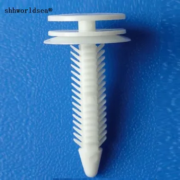 

shhworldsea 100PCS Door Trim Panel Retainer For GM 1997-On 10421018 Fasteners For Cars Plastic rivet Clips Fasteners