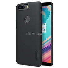 Pour Oneplus 5T étui For Oneplus 5T housse NILLKIN Super givré bouclier mat couverture arrière avec cadeau