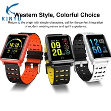 Г. западный стиль красочный выбор smartband крови контроля давления напоминание информации Будильник фитнес-умный Браслет