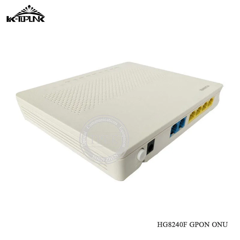 Оптовая продажа 10 шт. Hua Wei HG8240F EPON ONU ONT 4FE/1GE + 3FE 4lans WIFI POTS английская прошивка SIP FTTH
