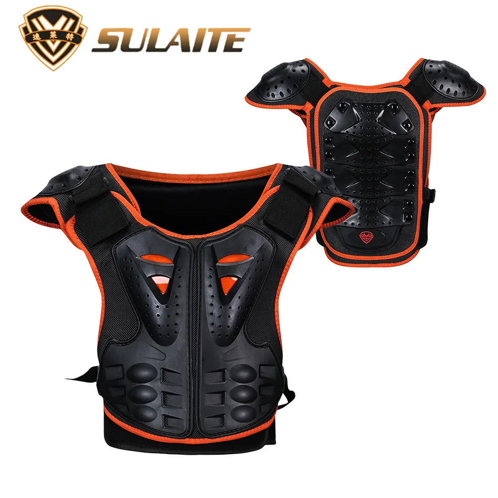 Kids Body Motorcycle Armor Children Armor Vest Protective Suitable for 4 12 Age Skate Board