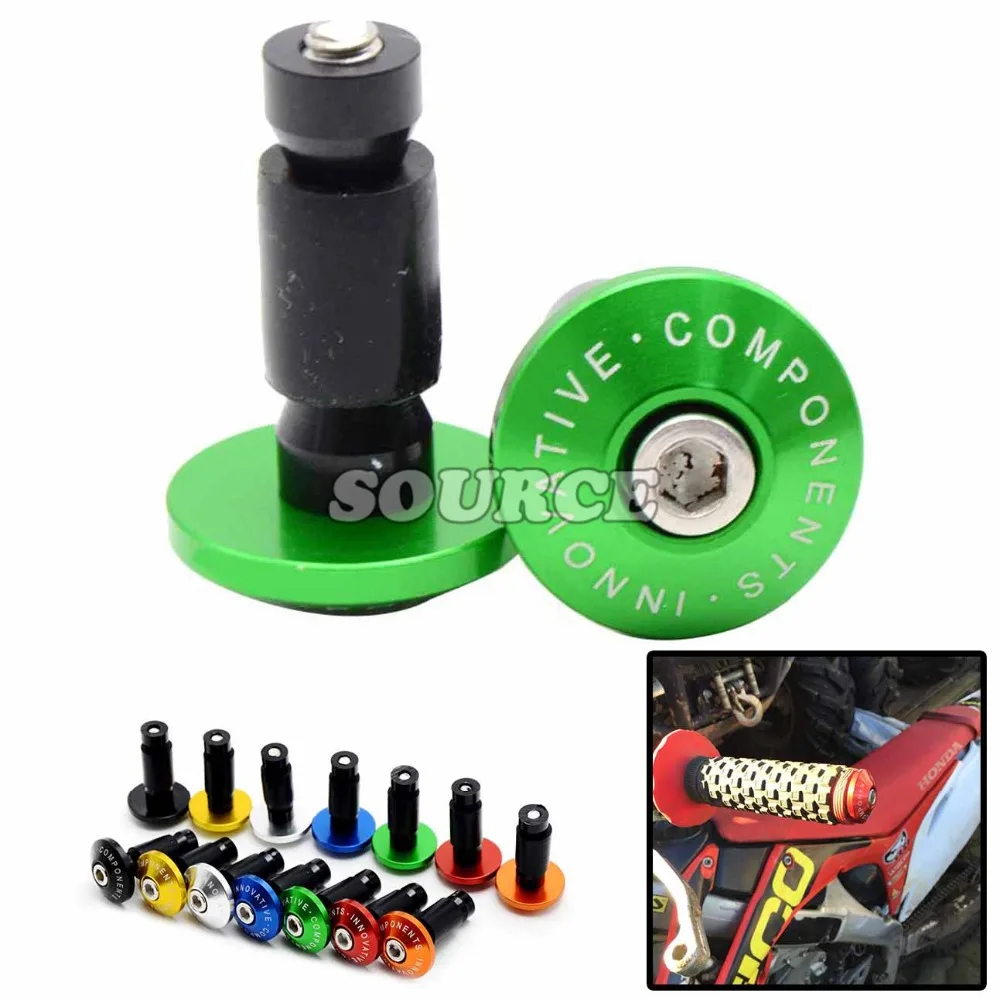 New7/8''22 mm CNC motorcycle handlebar cap motocross handle bar grips ends For KTM TMAX 530 500 R3 Z800 Honda dirt bike kawasaki