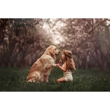 

Full Square Drill 5D DIY Cute little girl and dog diamond painting Cross Stitch 3D Embroidery Kits home decor H24