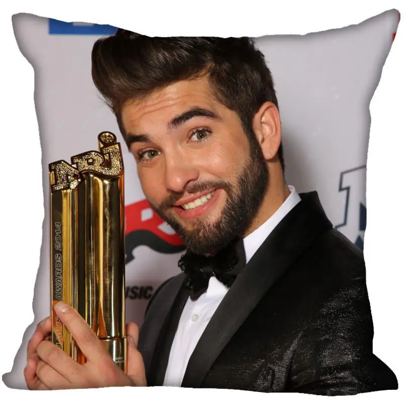 Новое поступление Kendji Girac наволочка для спальни для дома или офиса, декоративные наволочки квадратная Подушка на молнии чехлы атласные мягкие не выцветают - Color: 4