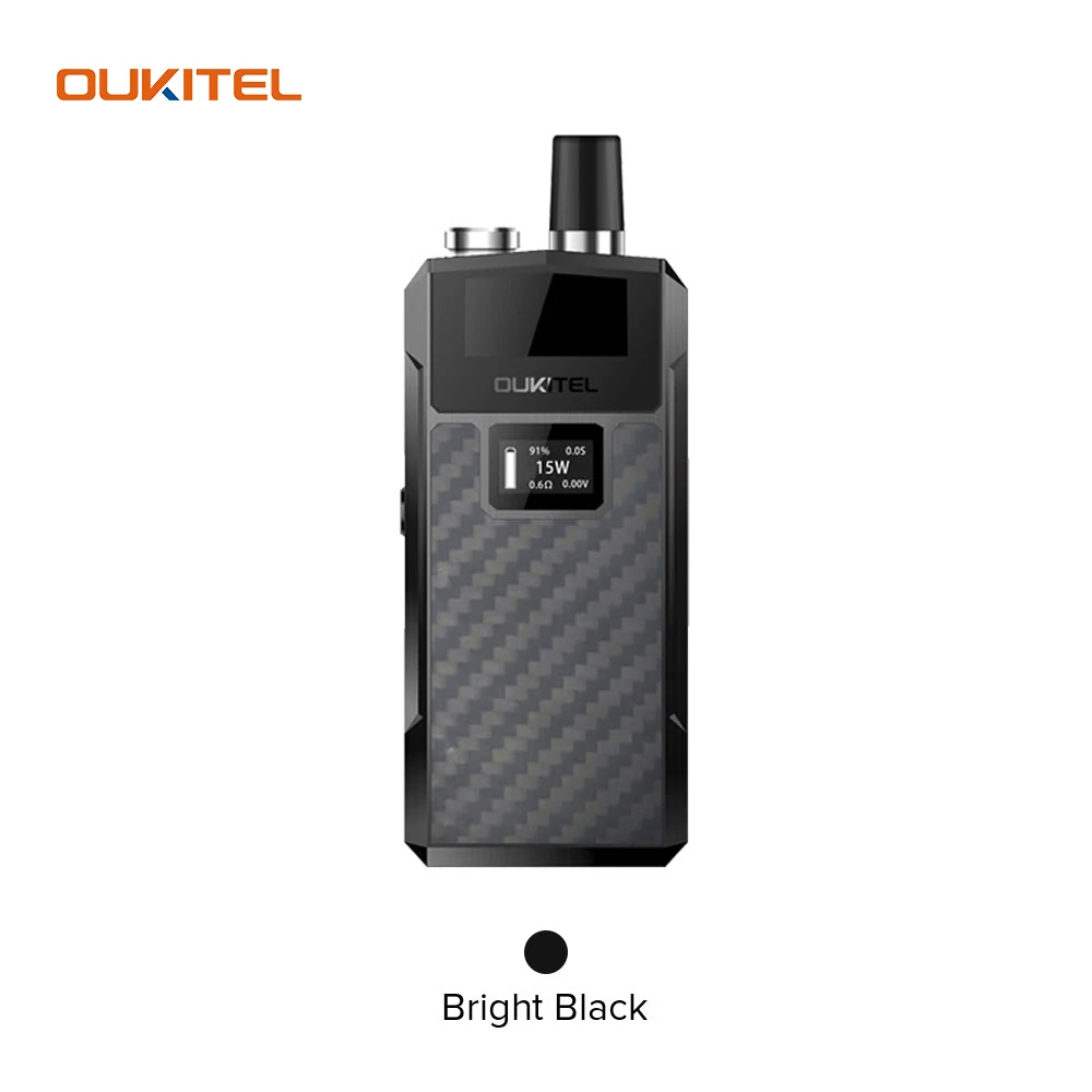 Оригинальный комплект вейпа Oukitel Bison встроенный аккумулятор 1000 мАч и картридж 2 мл
