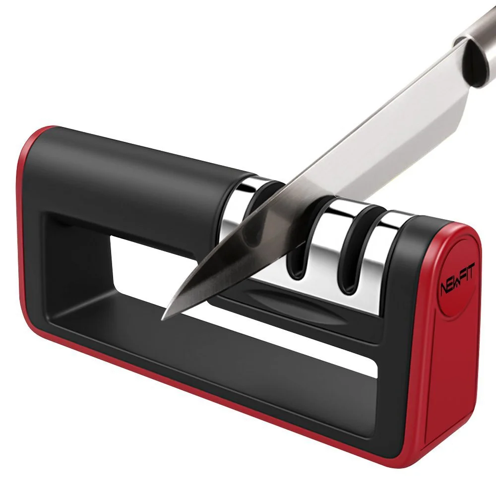 

Practical Fast Knife Sharpener Professional Three-stage Grinder Multifunctional Stainless Steel Blade Kitchen Accessories Tools