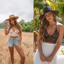 HIRIGIN женские модные топы бюстье бюстгальтер жилет укороченный топ без рукавов Ночная Сексуальная майка