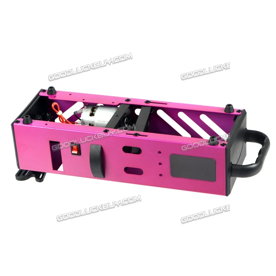 

70110 HSP 1/10 1/8 Electric Starter Box for Nitro Gas Power RC Car Buggy Truck Purple