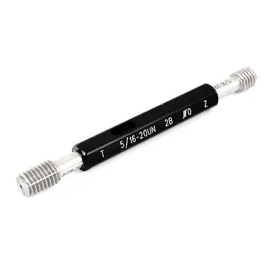 

5/16-20UN 2B Steel Pipe Thread Plug Gage Go/No Go Gauge Gaging Tool
