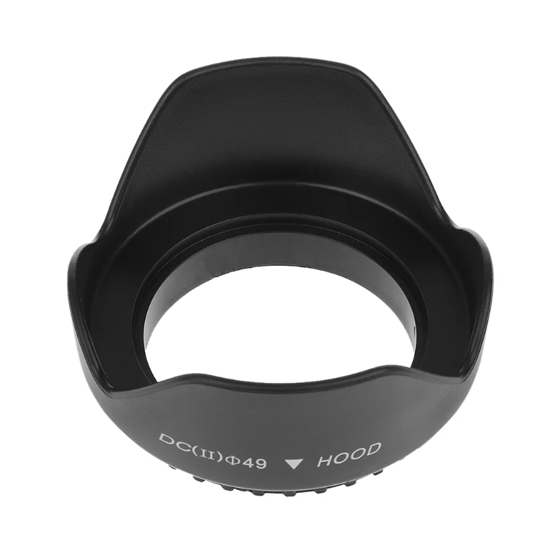 49 мм 52 55 58 62 67 72 77 лепестковая бленда для объектива Canon Sony DSLR|Бленды| |