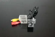 HD CCD Câmera de visão traseira do carro de volta até câmera reversa Para Ford FIESTA 2014 com 4LED para GPS car dvd player À Prova D’ Água à prova de choque