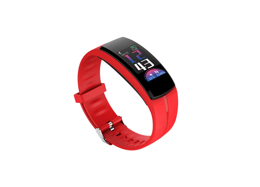 QS100 умный Браслет умные часы кровяное давление пульсометр фитнес-трекер Браслет Android IOS умный Браслет