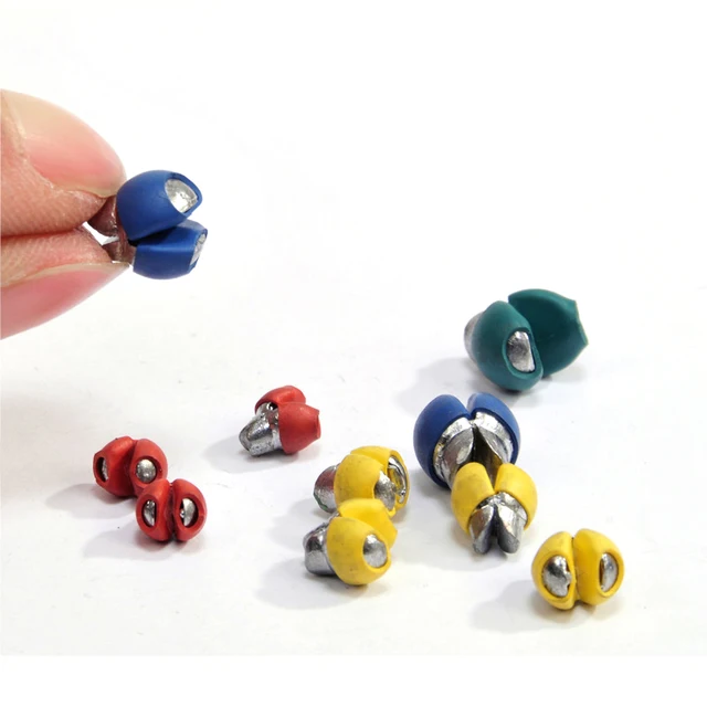 Special Offers 60pcs 0.5g 0.8g 1g 1.5g 2g 2.5g Reusable Split Shot Lead Weight Rubber Coated Splits Sinker Terminal Fishing Tackle Accessories Special Offers 60pcs 0.5g 0.8g 1g 1.5g 2g 2.5g Reusable Split Shot Lead Weight Rubber Coated Splits Sinker Terminal Fishing Tackle Accessories