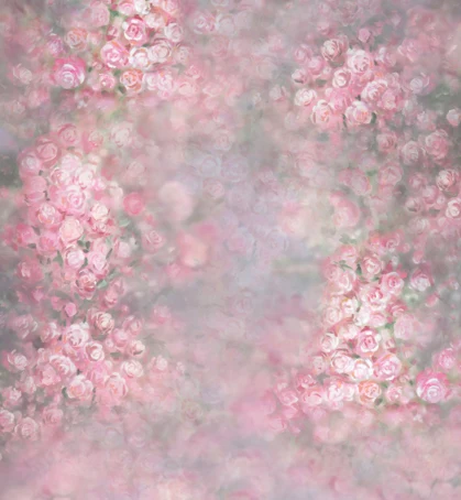 

Rococo painting style blossom washable fleece photography backdrops for children studio photography background S-100-A