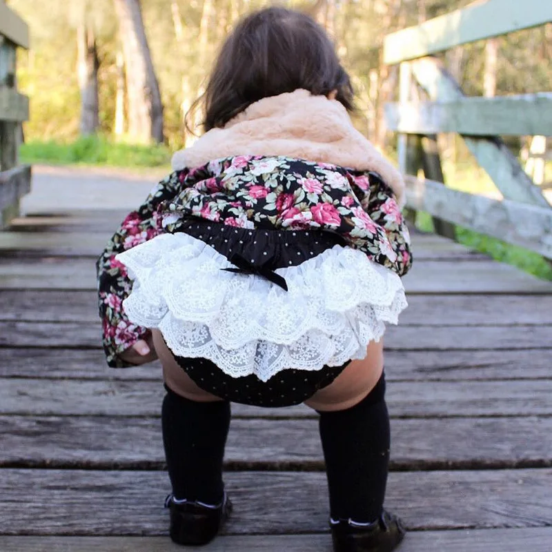 Ins Hot Toddler Baby Girl Pants Lace Kids Girl Clothingshot pants