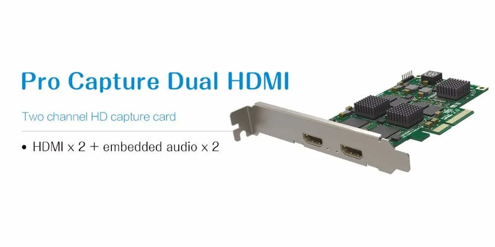 OPR-HD200 двойной 3D 1080 P HDMI Карта видеозахвата, двойной HDMI 1080 P Карта видеозахвата