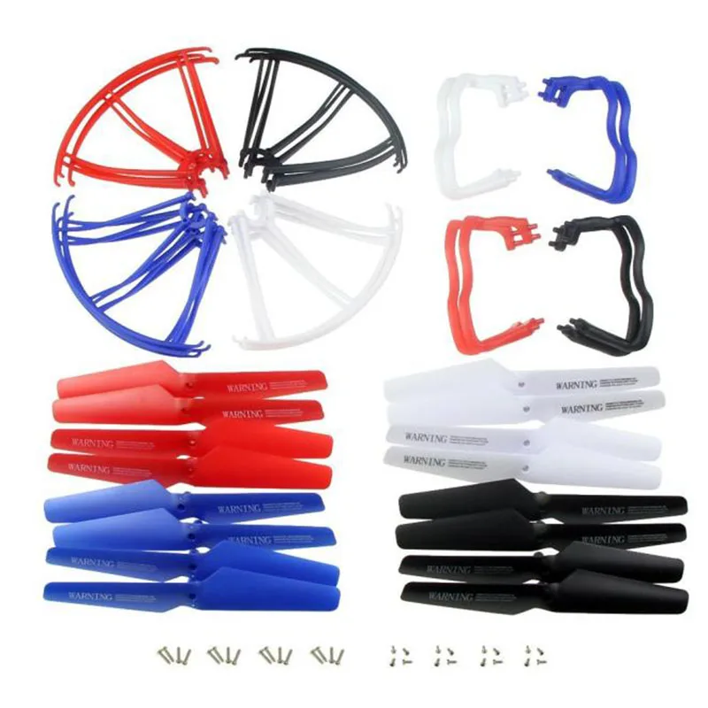 

Quadcopter Set Landing Skid+Blade Propeller+Propeller Protectors For Syma X5 X5C