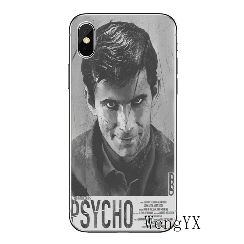 Для Apple iPhone 8 7 plus 6s 6 plus X XR XS Max SE 5S 5c 5 4S 4 TPU мягкий чехол для телефона - Цвет: Psycho-A-10