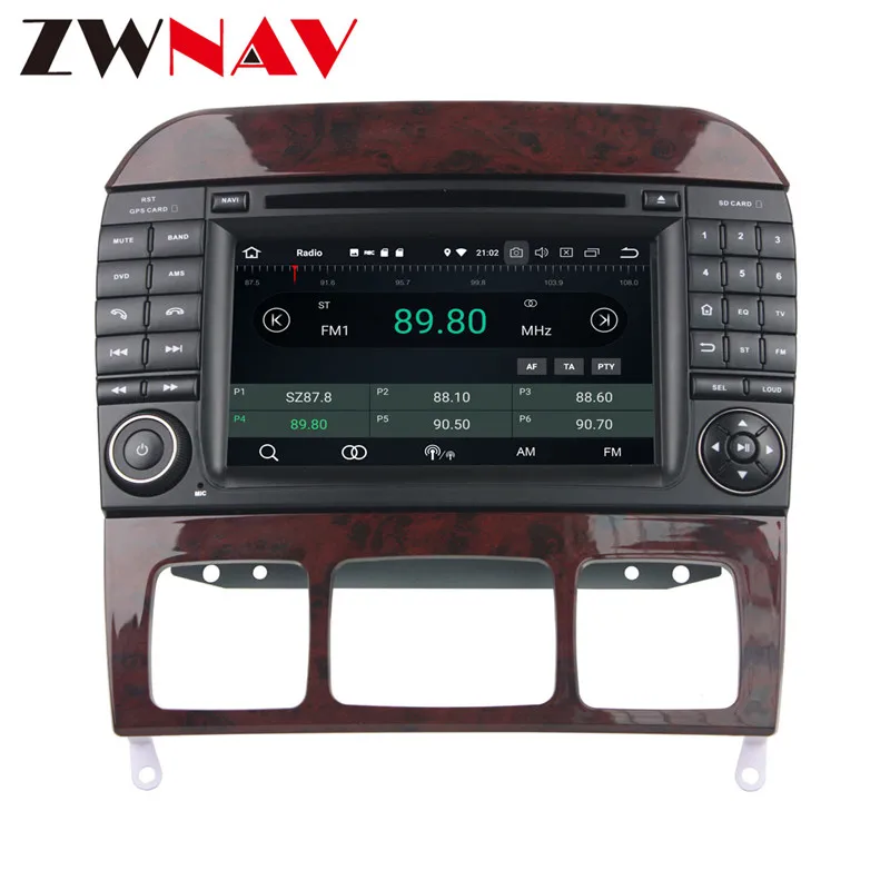 Sale 2Din Android 8.0 Car DVD Player For Mercedes Benz S-Class W220/S280/S320/S350 /S400/S430/S500 Radio GPS Navigation auto stereo 13