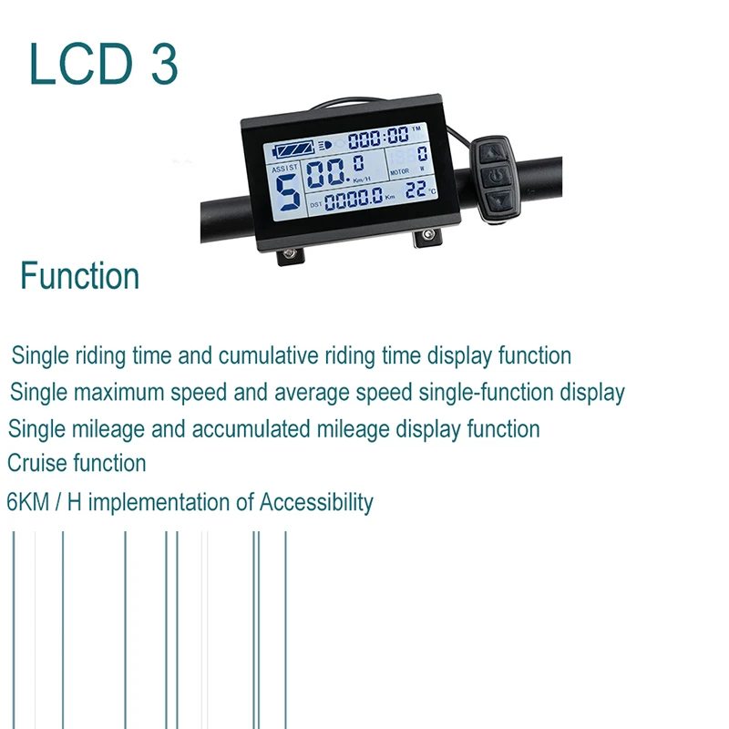 Электрические велосипеды 24 в 36 в 48 в 60 в 72 в интеллектуальный KT lcd 3 lcd 5 lcd 6 C965 900 S дисплей Ebike lcd Электрический скутер