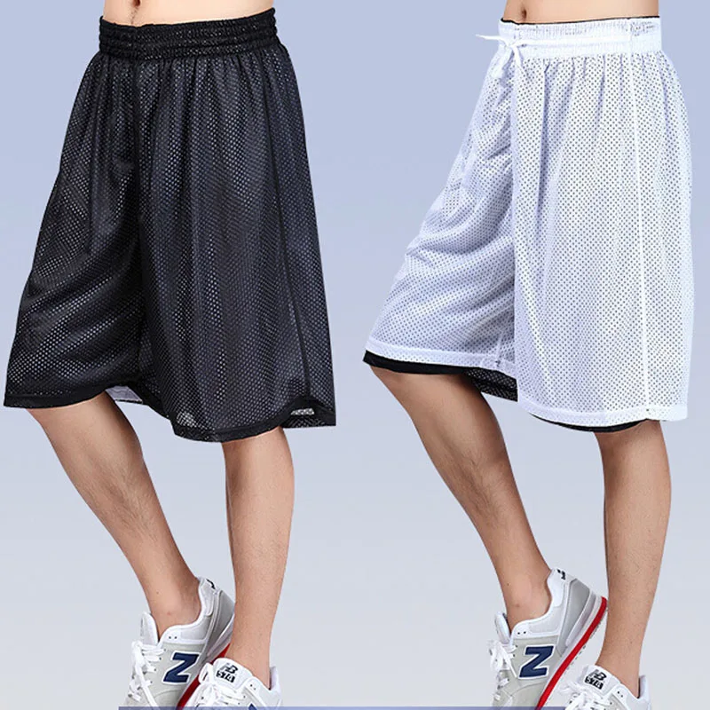 Buy CKAHSBI Men Sports Running Shorts Double Sided