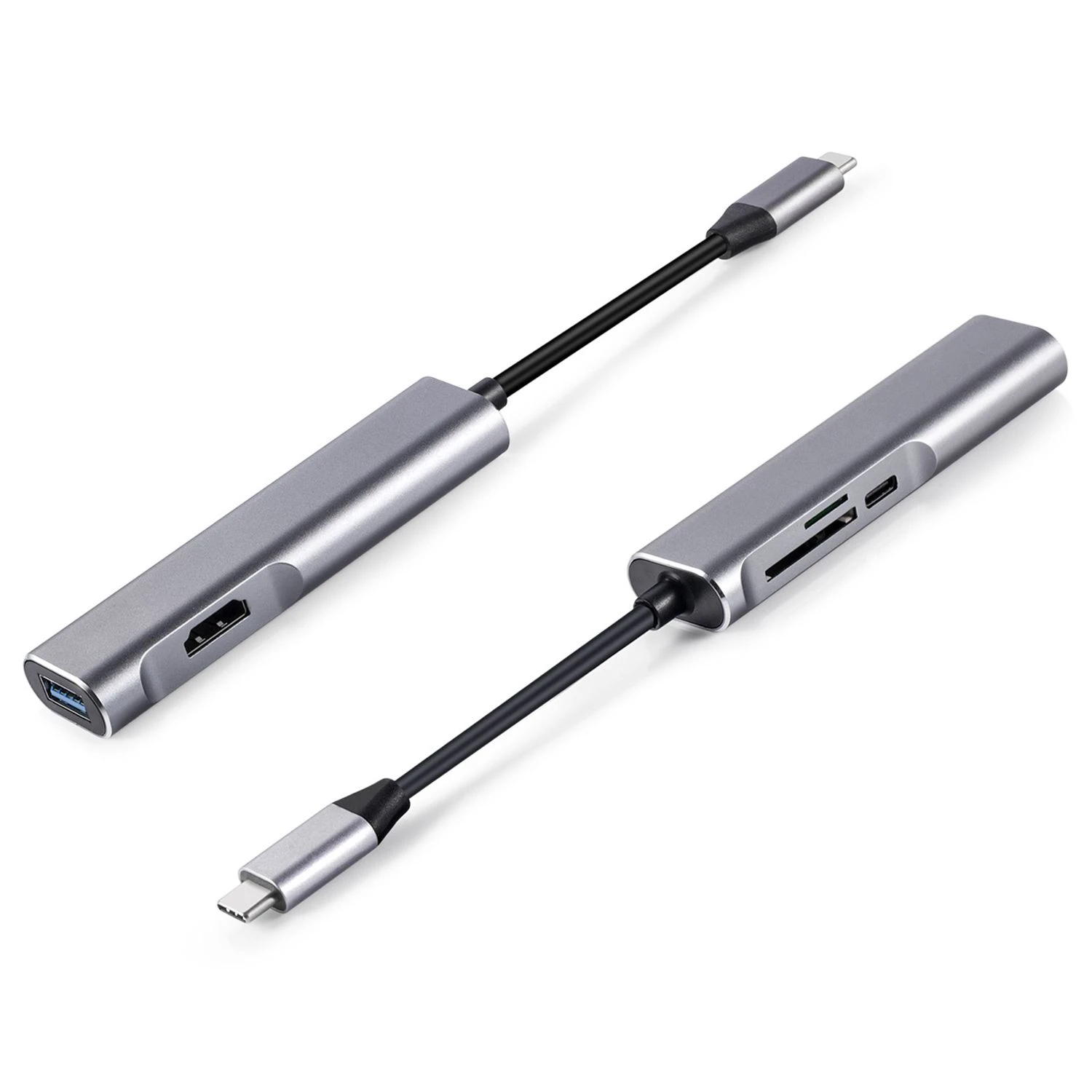 Usb type C адаптер ключ с HDMI выходом для нового MacBook Pro 13 и 15 Дюймов, 5 в 1 многопортовый концентратор с Thunderbolt 3,4 K HDMI, U