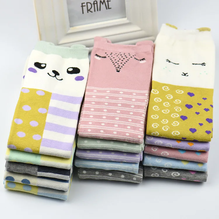 New Arrival Cute Cartoon Autumn Winter Women s Fashion Cotton font b Socks b font Soft