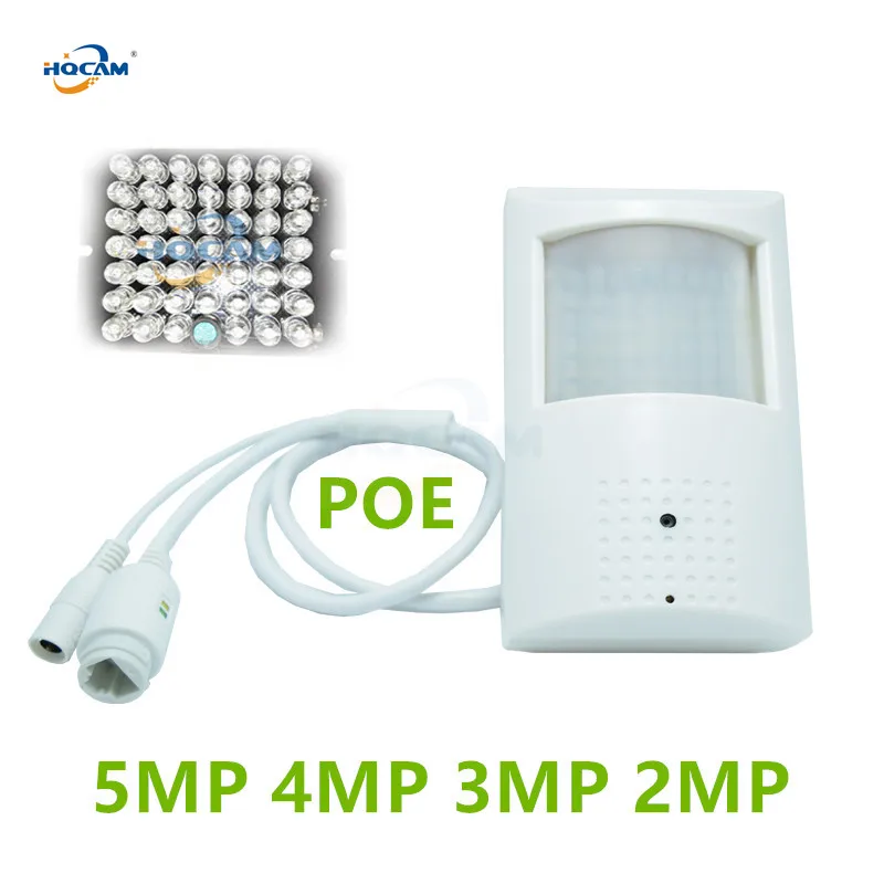 HQCAM POE скрытый IR-CUT 940nm ИК PoE IP камера Аудио PIR Cam H.265/H.264 2MP 3MP 4MP 5MP XMEYE скрытый 5MP IP камера сигнализация движения