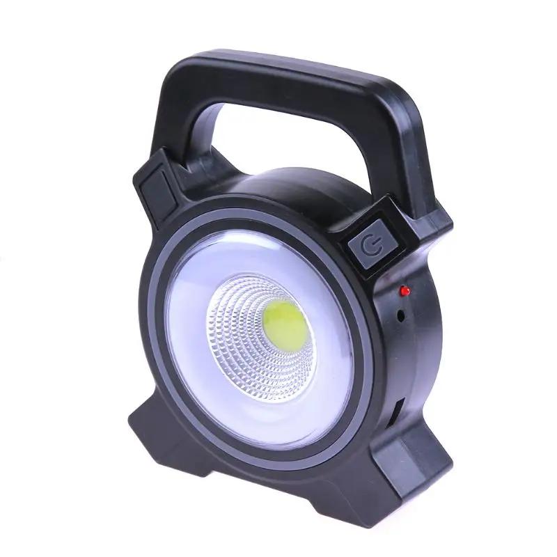 

USB Rechargeable COB LED Solar Power Lantern Light Hook Emergency Tent Lamp Outdoor Camping Fishing lighting