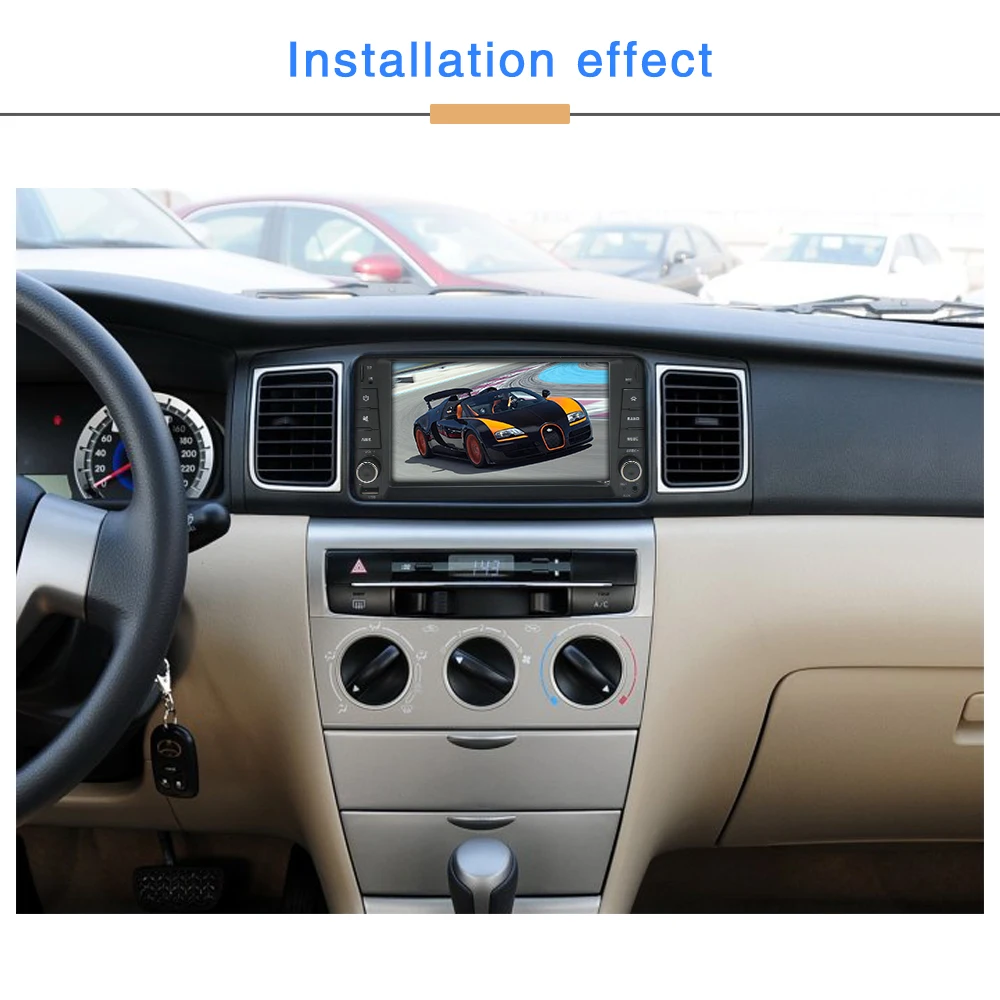 STAPON 6 2 дюйма для автомобиля Toyota MP5 плеер с Bluetooth FM AM управление рулевым колесом