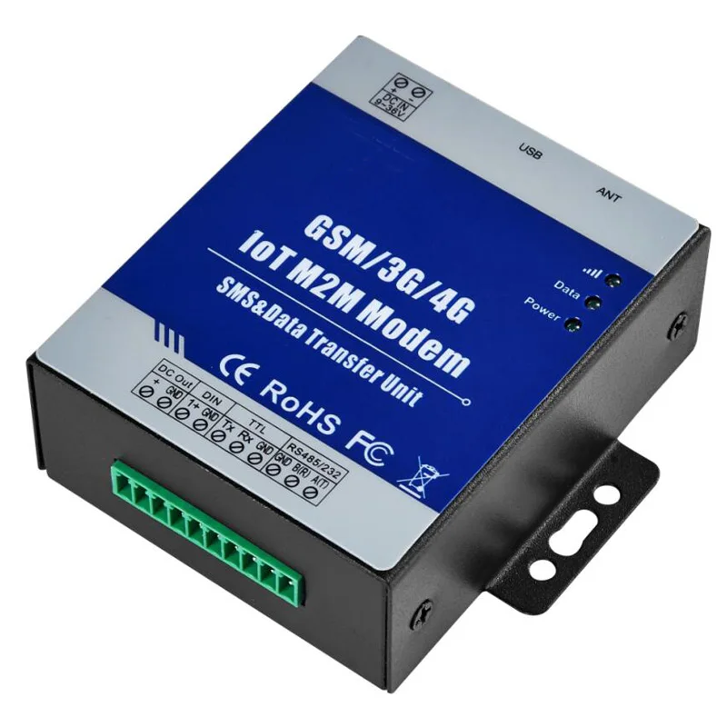 GSM/GPRS IOT M2M модем ДТУ поддерживает прозрачный передачи для производства электроэнергии Мощность воды промышленности дистанционного