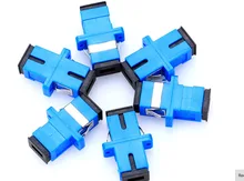 50PCS/bag SC UPC Simplex mode Fiber optic Adapter SC Optical fiber coupler SC Fiber flange Free shipping hdmi extender transceiver 20km adapter by sc fiber cable with ir signal mode fiber multi mode fiber n txs to n rxs free shipping