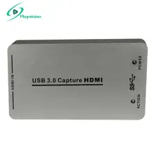 HDMI to USB3.0 Video Capture Dongle signal compatible with Windows, Linux, Mac OS X and USB 3.0 interface tyless v1000 usb free driver plug and play video conferencing calls omnidirectional microphone for windows mac os linux computer
