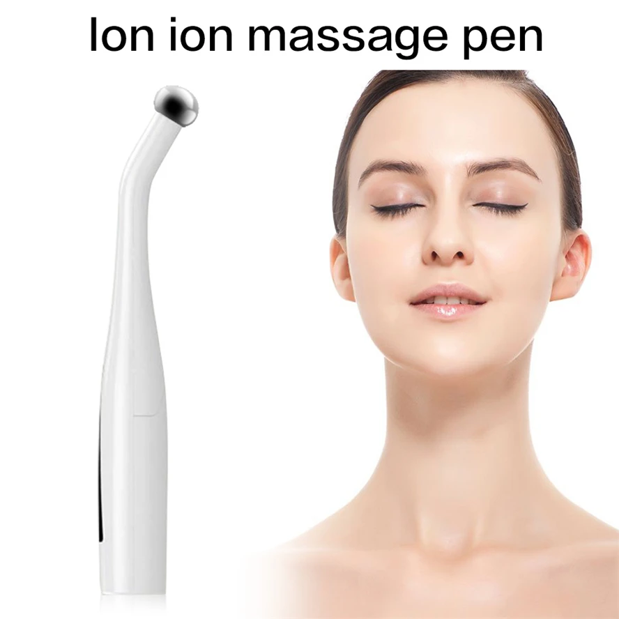 

2 in 1 Electric Eye Massager Anti Aging Wrinkle Eye Patch Relief Micro-current Massage Negative Ion Importing Eyes Care Device